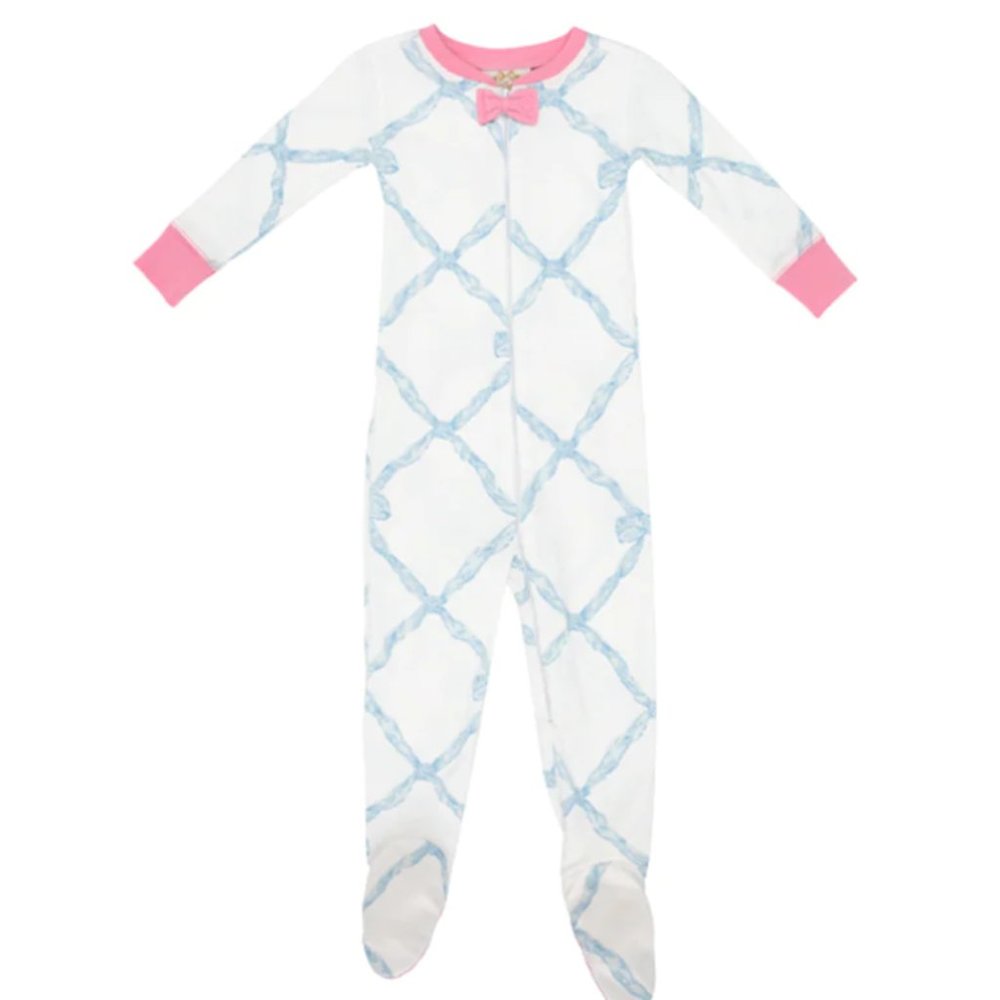 TBBC NEW blue Belle Meade Bow Night Nights from the Beaufort Bonnet Company